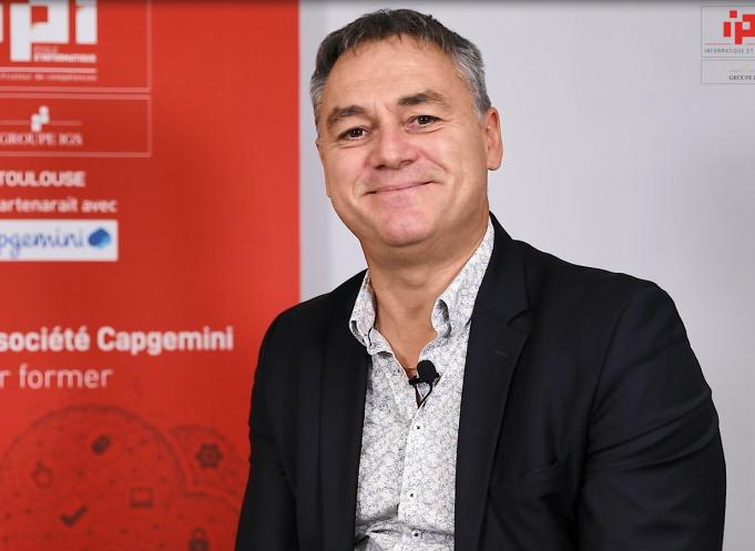 Laurent Plusquellec, ressource manager dans l’entité CIS de Capgemini.