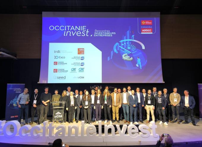 Pendant une journée, 23 entreprises sélectionnées ont présenté leurs projets devant investisseurs et fonds, après 6 semaines de préparation intensive. Objectif : convaincre, structurer, et surtout accélérer. (Photo Occitanie Invest)