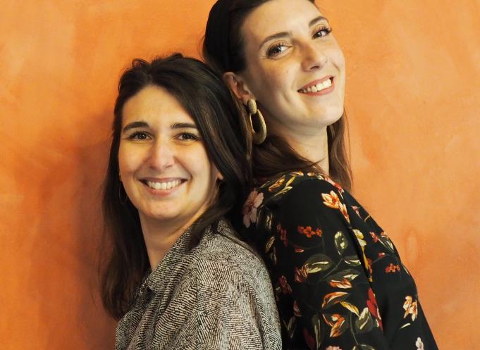 Camille Ledoux et Marlène Sansas, les Mary Poppins toulousaines du rangement de votre bureau de travail. (Photo : Arlette 4)