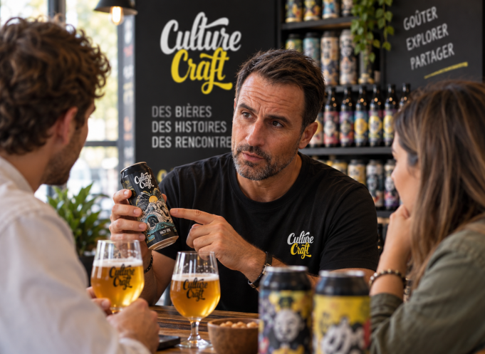 À Toulouse, Craft Project s’attaque à cette question avec Culture Craft : une offre qui associe sélection de bières, création de marques et accompagnement des magasins. (Photo Craft Project)