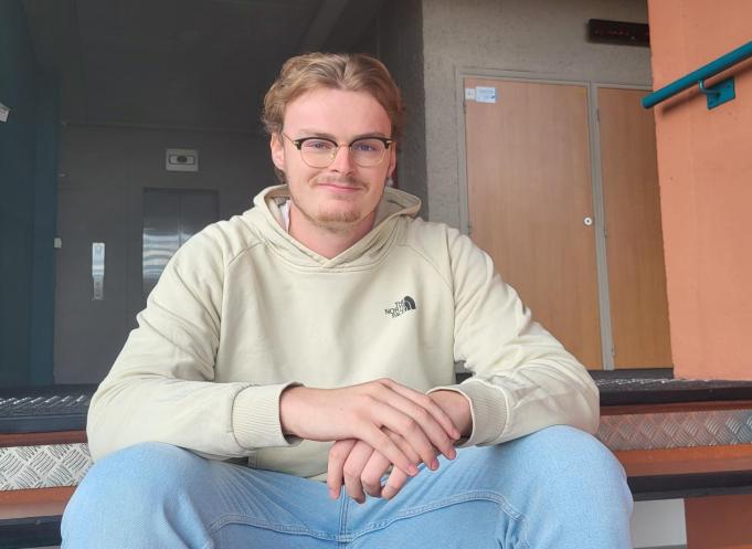 Nathan Delansay, 21 ans, est en alternance à l'UIMM Occitanie et dans une entreprise haut-garonnaise. (Photo : Anthony Assémat - Entreprises Occitanie)