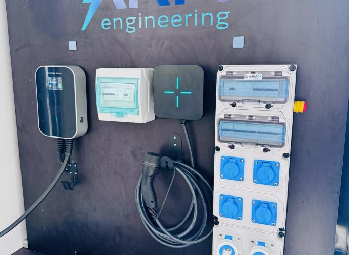 Basée dans le Tarn, la société ARM Engineering a développé une nouvelle solution de recharge mobile et vise le million d'euros de chiffre d'affaires en 2024. (Photo : ARM Engineering)