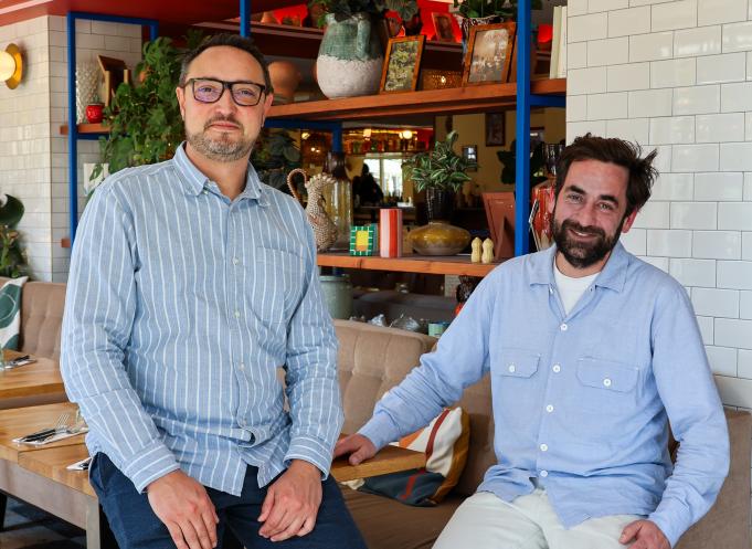 De gauche à droite : Romain Daubigné et Maël Couloumat. (Photo La Côte & l’Arête°