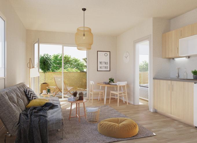Comme tout logement social, l’attribution d’un logement Yellome est soumise à certaines conditions de revenu. À celles-ci s’ajoutent un critère d’âge : être étudiant ou jeune actif et avoir entre 18 et 30 ans. Pour les jeunes actifs, les résidences sont accessibles sous plafonds de ressources. Le montant retenu correspond au revenu fiscal de l’année N-2.(Photo Picci)
