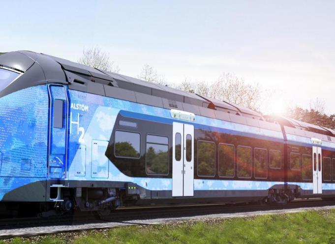 La ligne ferroviaire Montréjeau-Luchon (Haute-Garonne) servira de test pour le train à hydrogène en 2025. L'un des nombreux projets pour booster l'économie de cette vallée pyrénéenne. (Photo : Alstom)