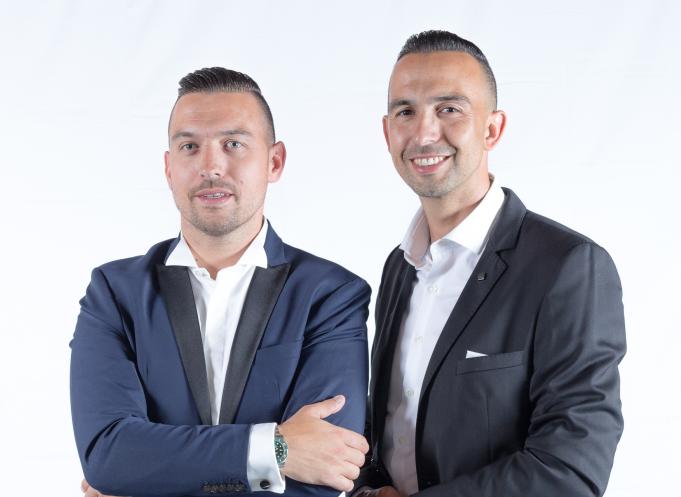 Sébastien et Julien Bori, les dirigeants de l'enseigne toulousaine Tutti Pizza. (Photo : Tutti Pizza)