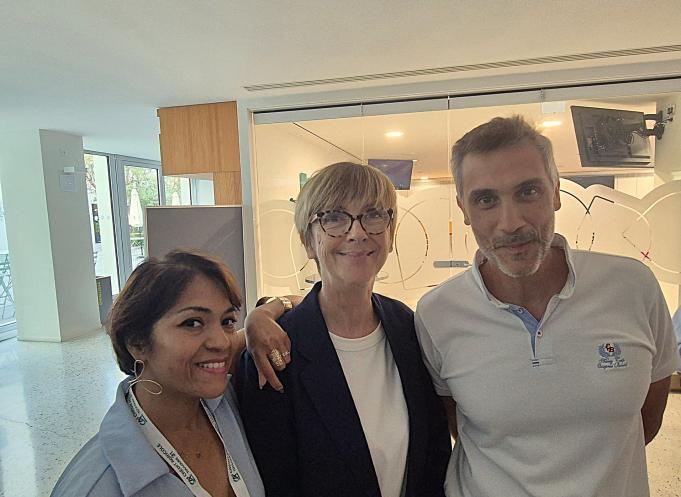 De gauche à droite : Elia Pribil, Sophie Nanin et Gauthier Krikorian. (Photo CIRT Industrie)