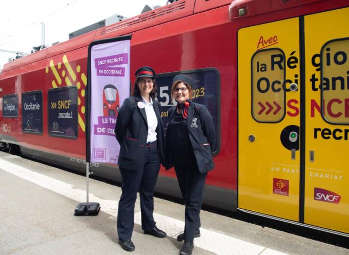 Ce jeudi 22 mai, de 11h à 15h, la gare de Toulouse-Matabiau accueille une opération inédite de recrutement. (Photo E. Grimault / SNCF)