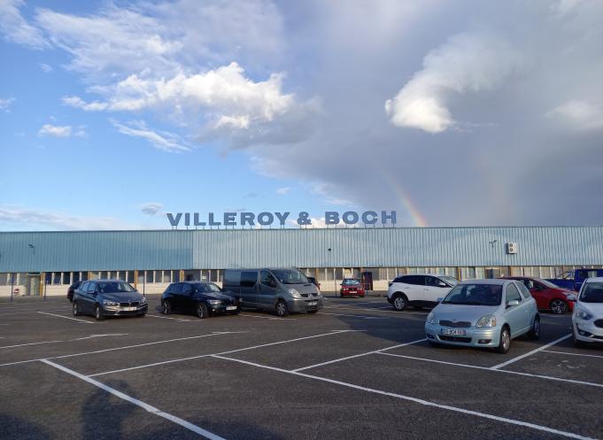 Le site Villeroy et Boch à Valence d'Agen. 