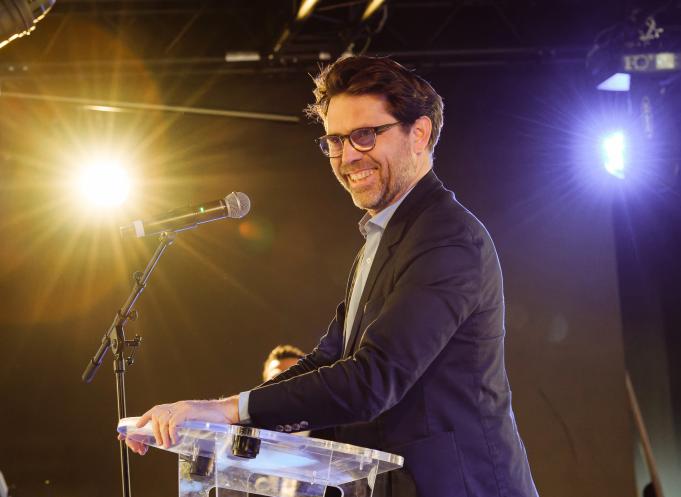 Pierre-Olivier Nau, le président du Medef de Haute-Garonne (Photo : Alain le Coz)