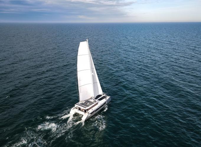 Le Windelo 54 Yachting. L'entreprise a également reçu 1,1 M€ de la Région Occitanie.