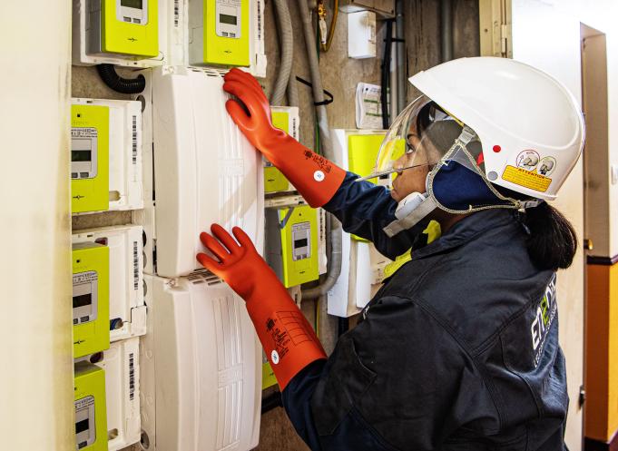 Enedis gère le premier parc d’objets connectés notamment avec plus de 37,6 millions de compteurs communicants Linky installés en France dont 4,5 millions en Occitanie. (Photo Enedis)