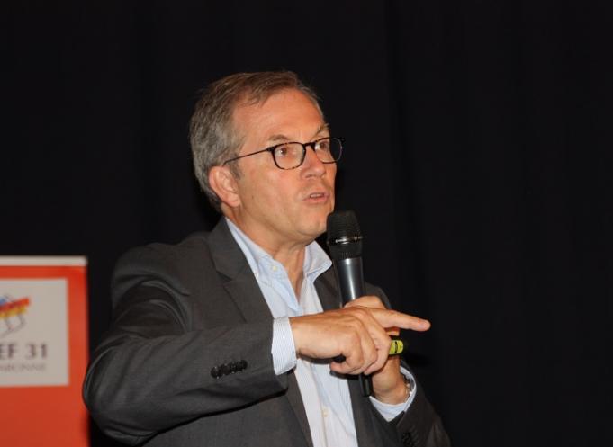 Pierre Marie Hanquiez, le président du Medef31