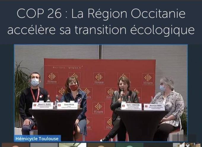 Agnès Langevine, vice-présidente climat pacte vert et habitat durable de la Région Occitanie, a détaillé les mesures.