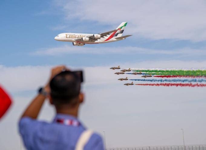Airbus a engrangé plusieurs commandes lors du salon aéronautique de Dubaï mais a été dominé par son rival Boeing. (Photo : Airbus)