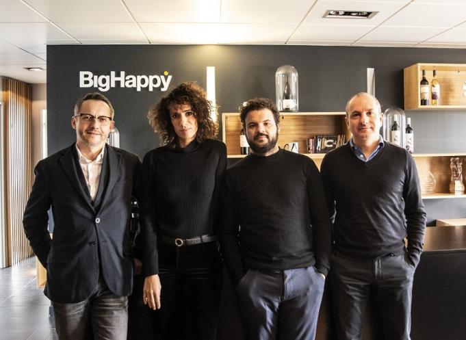 Emmanuel Quéritet à g avec Tania Piquionne, Victor Gajan et Renaud Mamy 