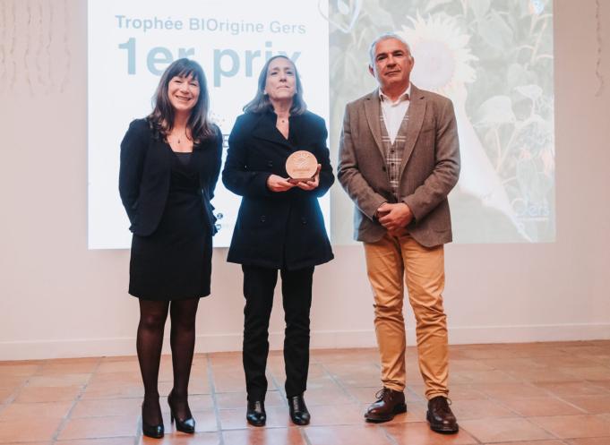 Le 1er Prix du concours BIOrigine dans le Gers a été remporté par la société Variette. (Photo : Gers Développement)