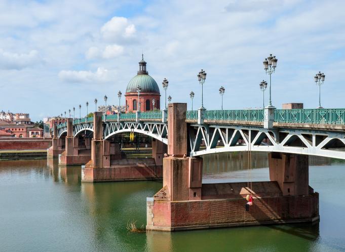 Le Pont Saint-Pierre à Toulouse