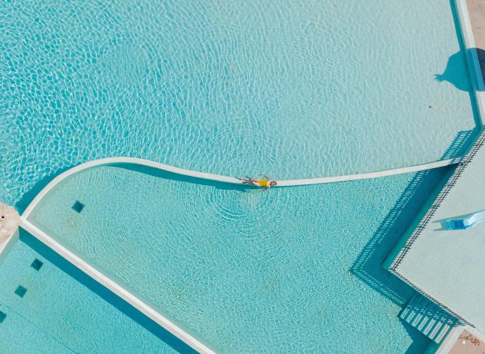 À Marseillan-Plage, Les Méditerranées réunissent trois campings-villages 5 étoiles en accès direct à la mer. Un modèle indépendant qui accueille jusqu’à 10 000 vacanciers par jour en haute saison. (Photo Camille Lambrecq)