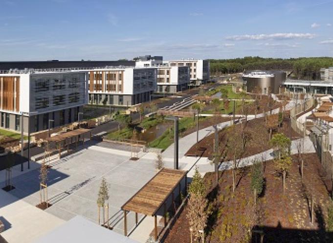 GA a livré en 2016, 60 000 m2 de bureaux sur le campus de Thales Bordeaux