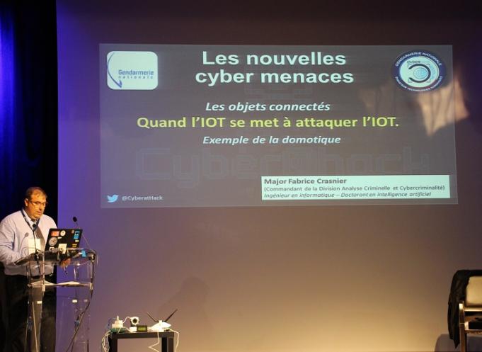 Major Fabrice Crasnier de la Gendarmerie Nationale, spécialisé en cybercriminalité