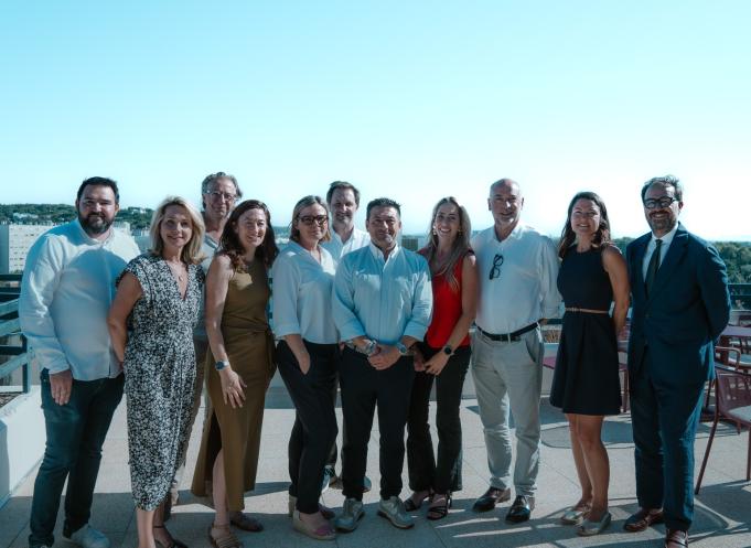 Le nouveau Bureau qui l’épaulera réunit des chefs d'entreprise engagés, représentatifs de la diversité des secteurs d'activité qui composent le tissu économique haut-garonnais. (Photo : : Laura Chery- Studio Marius)