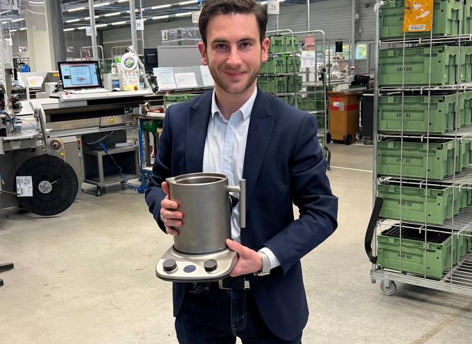 Damian Py, le repreneur de Kippit, veut poursuivre sur le marché de la bouilloire durable, mais en fabriquant des produits moins chers. (Photo : BIM Group)