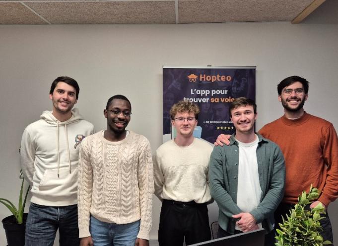 Hopteo, une application d’orientation née à Albi, accompagne désormais les jeunes du collège jusqu’à l’entrée dans la vie professionnelle grâce à un parcours personnalisé et indépendant. (Photo Hopteo)