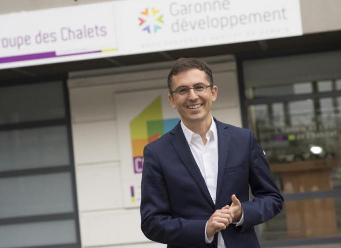 Pierre Marchal, le nouveau directeur général du Groupe les Chalets à compter du 1er janvier 2019.
