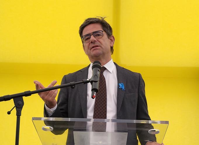 Pour Nicolas Dufourcq, Bpifrance "est devenue une banque populaire, celle de la créativité et de la fécondité". (Photo : Anthony Assémat - Entreprises Occitanie)