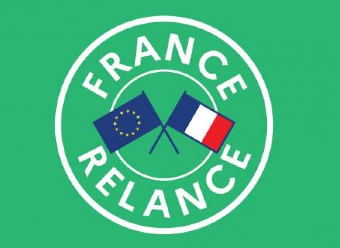 Le logo du Plan de relance économique de la France de 2020-2022. 