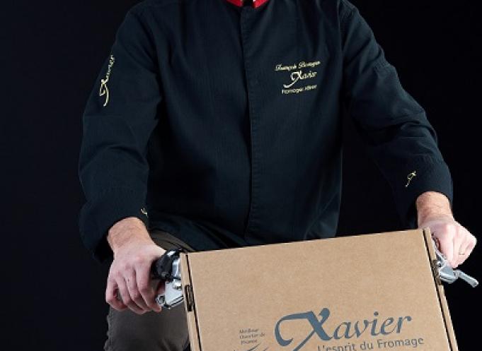Le fromager affineur François Bourgon, Meilleur Ouvrier de France, a repris la fromagerie familiale Xavier il y a une quinzaine d’années.