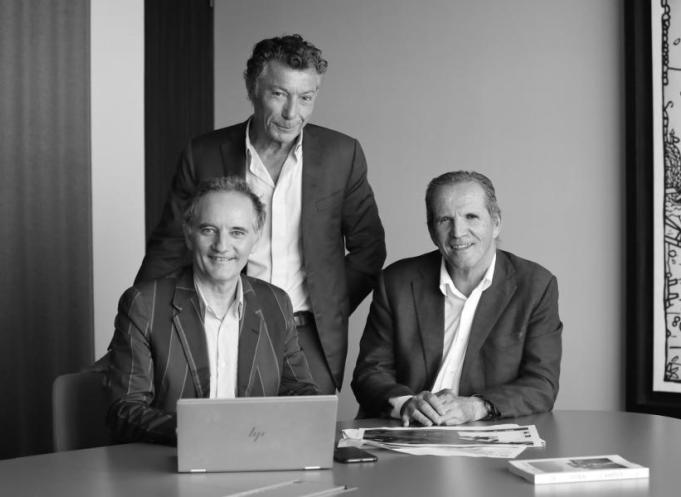Alain Guiraudon, Jacques Guipponi et Jean-Marc Leygue ont fondé GGL il y a plus de 40 ans 