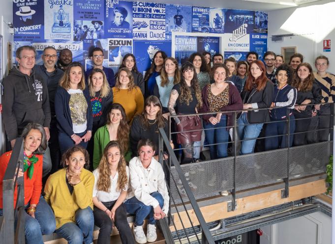 La fine équipe de Bleu Citron, à Toulouse. (Photo : Adélaïde Maisonabe/ Nuuk-photographies)