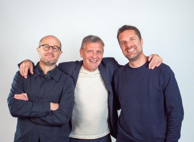 De gauche à droite : Maxime Coisy, cofondateur et dirigeant de Gunsmoke ; Éric Dufour, dirigeant de Chirripo ; Antoine Stora, cofondateur et dirigeant de Gunsmoke. (Photo Gunsmoke)
