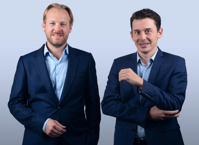 Benoît Terrière et Jean-Michel Mandin, fondateurs du groupe Intelligible. (Photo Intelligible)