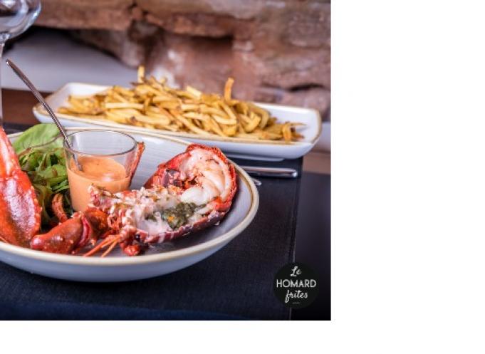 Le homard-frites