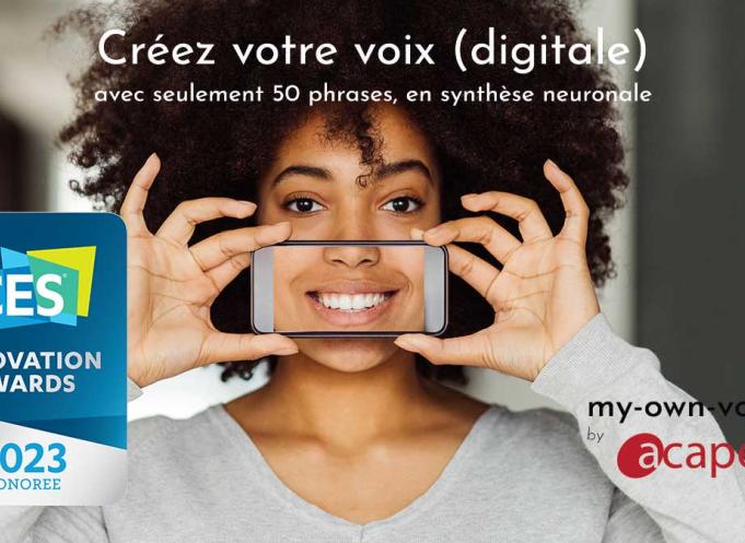 « En une dizaine de minute, nous pouvons recréer votre voix ». Tout aussi effrayante que géniale, cette idée a pris vie au sein des locaux labégeois de l’entreprise Acapela, qui se met au service de la santé comme l’explique Remy Cadic, le CEO : « My Own Voice est un service en ligne basé sur le « Deep Neural Networks » qui permet aux personnes atteintes de troubles de la parole ou du langage de créer leur propre voix digitale. Lorsqu’une maladie pouvant altérer ce sens est détecté, nous proposons à distanc