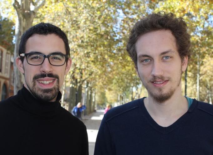 Guillaume Tastet et Alexandre Hagen, dirigeant d'Opendecide