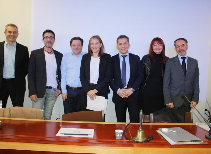 Jean Deslous-Paoli, DSI du groupe 3S, Pascal Gremiaux, CEO d’Eurecia, Christophe Marcilly, dirigeant d’Apixis, Dominique Pourtau, avocat cabinet Fidal, Christophe Duqueroy, Medef31, Isabelle Lhermite, cabinet Adrasteia Expertise, Lieutenant colonel Laurent Leberon, Gendarmerie Nationale