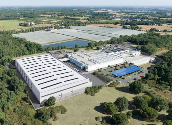 Voici à quoi devrait ressembler le nouveau bâtiment industriel de Liebherr Aerospace à Campsas, dans le Tarn-et-Garonne. (Photo : Liebherr Aerospace) 