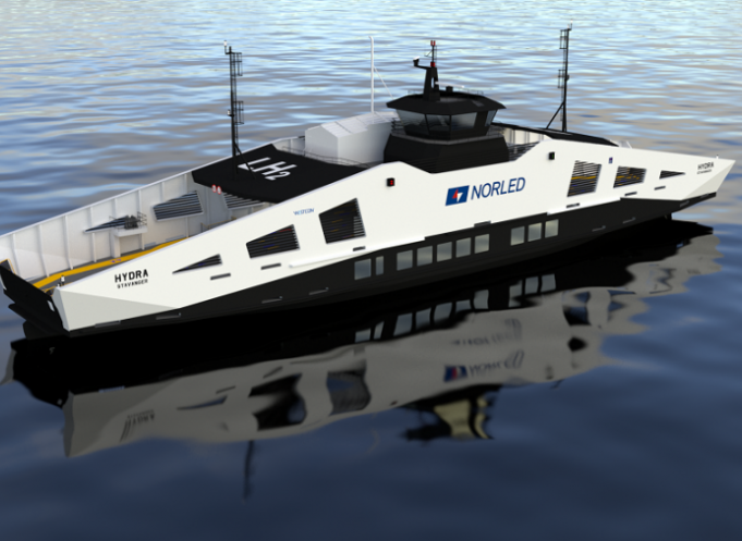 1er ferry à l'hydrogène en service en 2021