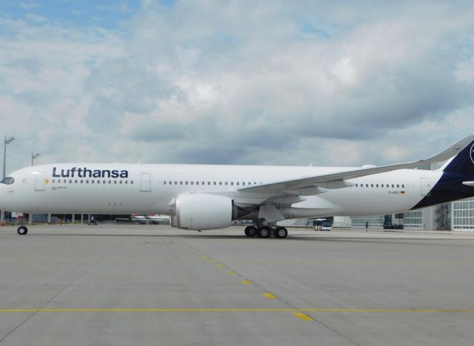 La compagnie allemande Lufthansa a commandé 15 avions de la famille A350 à Airbus. (Photo : Lufthansa)
