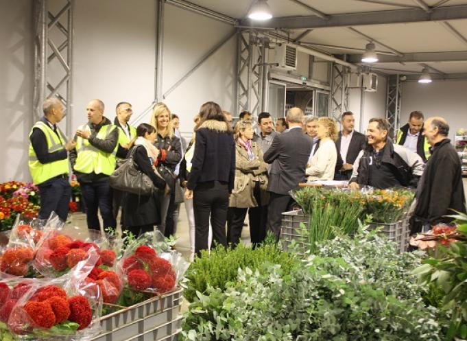 Visite du Grand Marché MIN Toulouse Occitanie. 