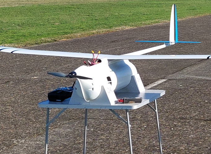 Fin janvier 2023, le premier vol d'un drone électrique à hydrogène a été une réussite sur la piste de Muret (Haute-Garonne), au sud de Toulouse (Photo : ISAE-Supaero)
