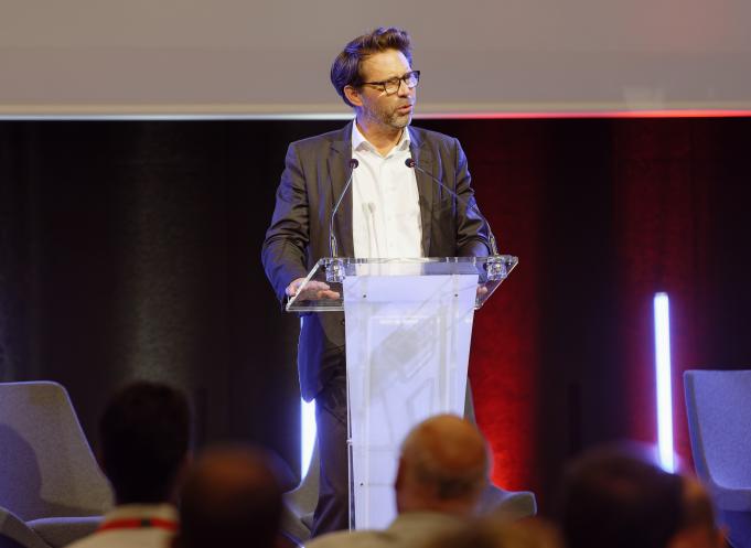 Pierre-Olivier Nau, président du Medef de Haute-Garonne, alerte sur les programmes économiques présentés par le RN et le Nouveau Front Populaire pour ces élections législatives 2024. (Photo : Alain le Coz)