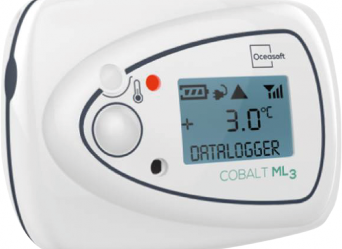 le nouvel enregistreur mobile de température, Cobalt ML3 utilise le protocole de communication longue portée de l’Alliance LoRa™.