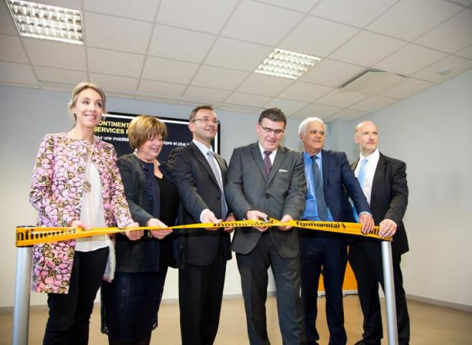 Inauguration de la nouvelle filiale de Continental à Toulouse
