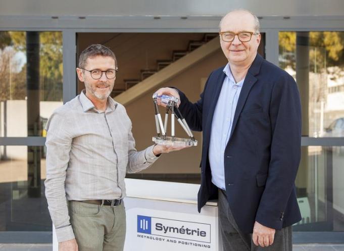 Thierry Roux et Olivier Lapierre, les deux associés de Symétrie