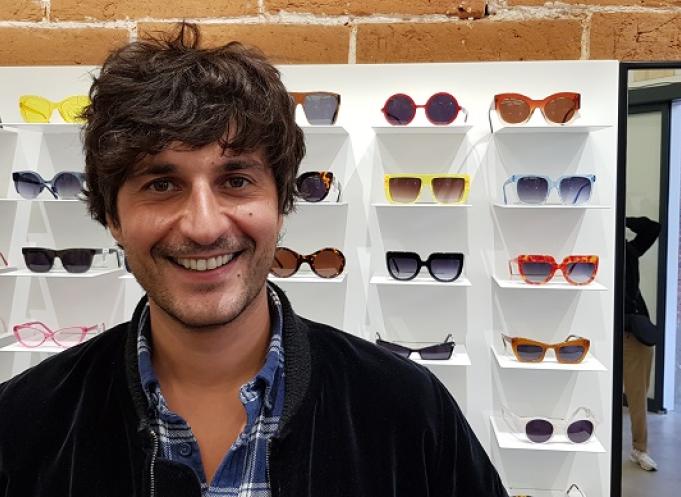 Pierre Wizman, le cofondateur de Polette dans le show-room de Toulouse
